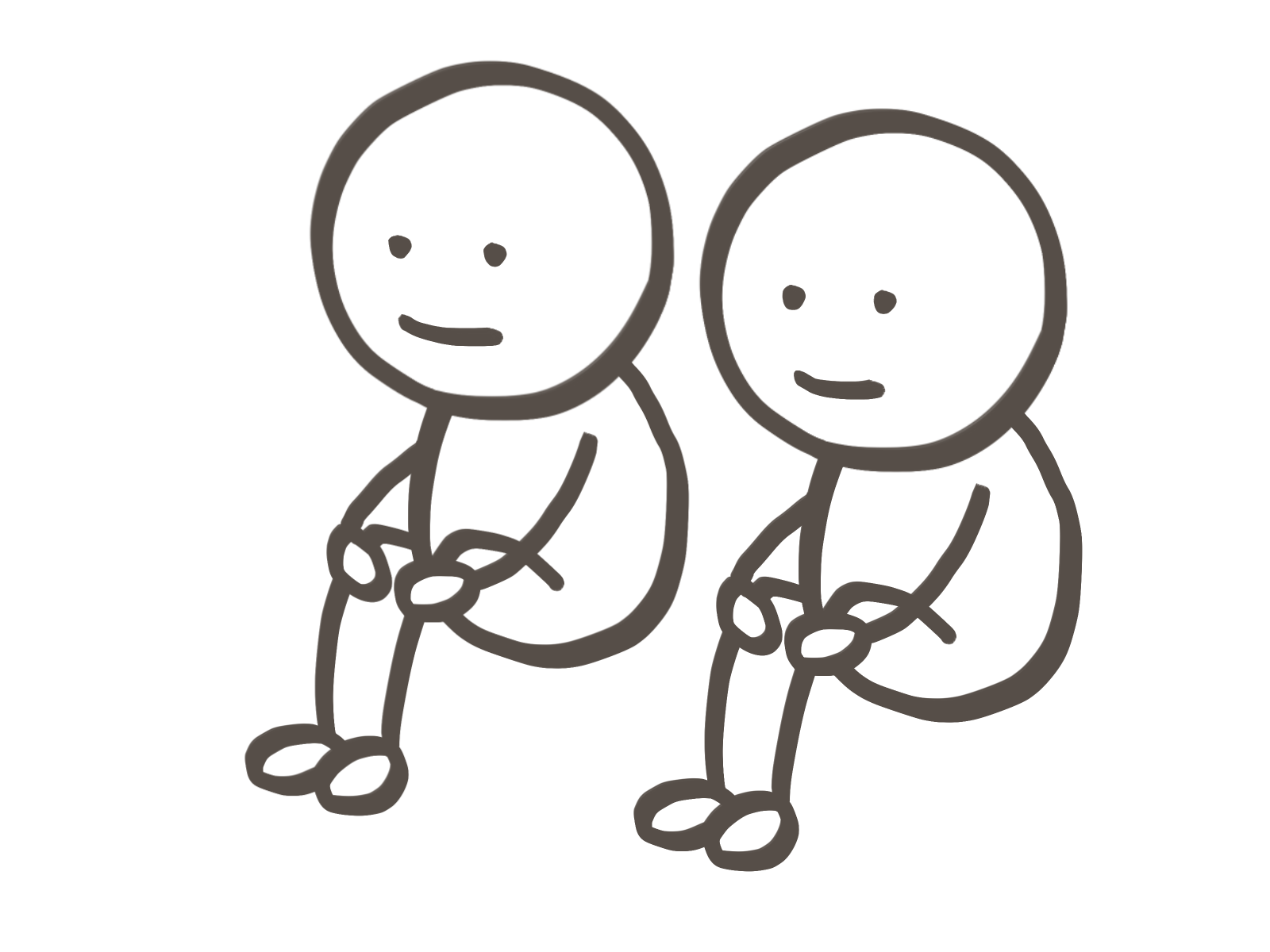 退屈している画像